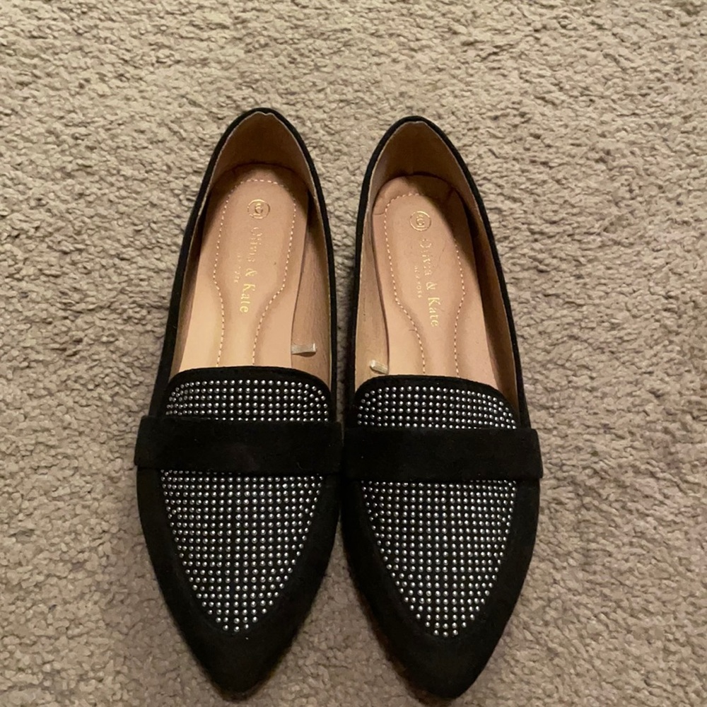 Black flats